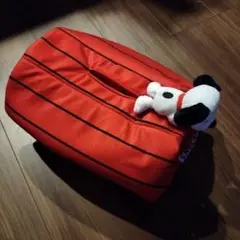 スヌーピー ティッシュボックスカバー