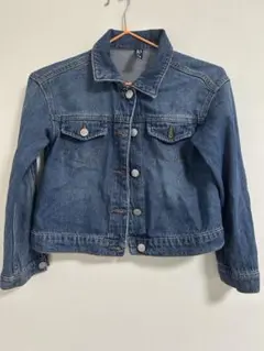 130cm ダークブルー デニムジャケット