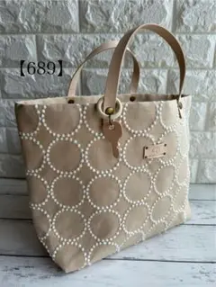 【689】ミナペルホネン　タンバリン　トートバッグ