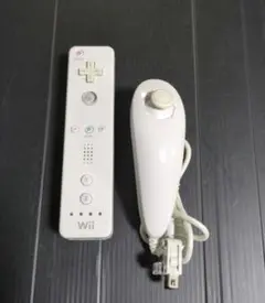 Wii リモコン ヌンチャクセット白 ホワイト 任天堂純正品
