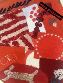ミナペルホネン　ハギレセット❣️希少入り❣️赤