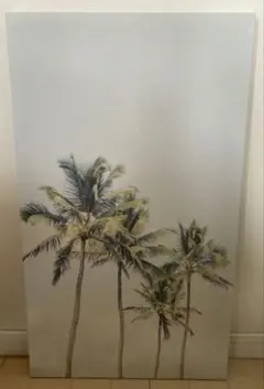 ヤシの木 アートパネル 大きめ キャンバス
