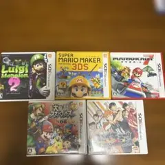 ニンテンドー3DS ゲームソフト 5本セット