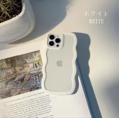 【新品・未開封】iPhone 16e専用 ホワイトウェーブケース