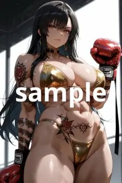 女子キックボクシング部セクシーブロマイド　No.22