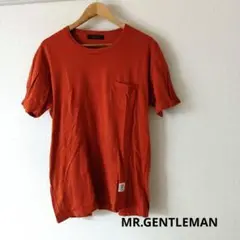 MR.GENTLEMAN ミスタージェントルマン Tシャツ オレンジ XL