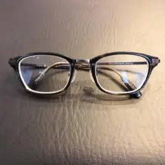 麻布眼鏡堂 丹波雅彦 眼鏡　メガネ　チタニウム製　THE291