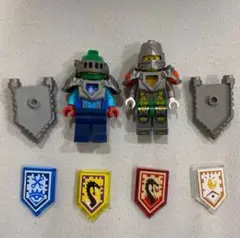 LEGO 騎士 フィギュアとバナーセット