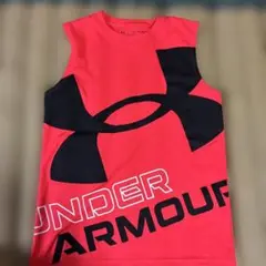 UNDER ARMOUR レッド タンクトップ YXL