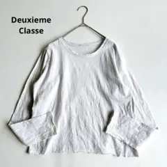 Deuxieme Classe ヘンリーネックカットソー　ワッフル　ホワイト 3つボタンワッフルヘンリーネックカットソー – streofit