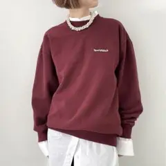 L'Appartement SPORTYu0026RICH LOGO CREWNECK