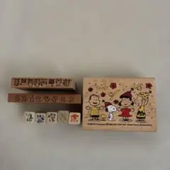 木製スタンプセット 8個セット