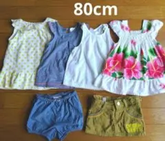 H&M BREEZE トップス ノースリーブ 80 まとめ売り 女の子