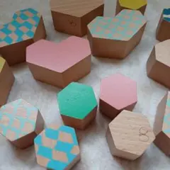 ミナペルホネン　積み木　16個セット