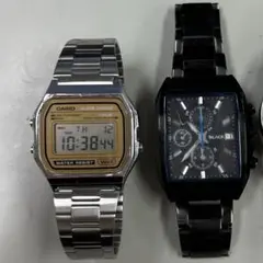 カシオ、A158WE、THE CLOCK HOUSE 　２つまとめ売り