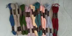 ルシアン刺繍糸17本セット