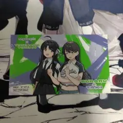 MyGO!!!!!×トゲナシトゲアリ　特典　イラストカード　椎名立希　安和すばる