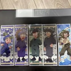 忍たま乱太郎 ロングステッカー 5枚セット