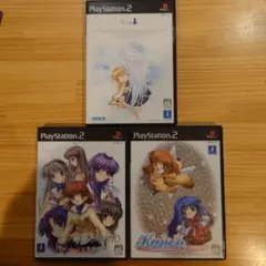 【PS2】 Kanon CLANNAD AIR 3本セット