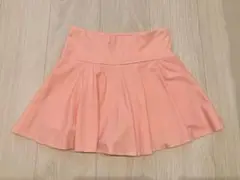 テニススコート　パステルカラー　ピンク系　S