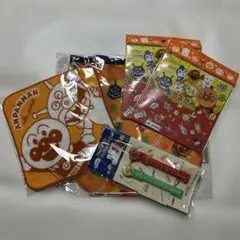 【新品・未開封】アンパンマングッズおまとめ5点set 保冷バッグ ミニタオル他…
