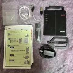 【ジャンク品】 無線LANルーター WHR-300HP/U 300Mbps