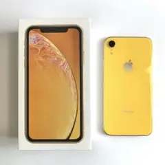 iPhone XR イエロー64GB　バッテリー85％　ios17.6.1