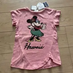 【新品】エフオーキッズ　ミニーマウス Tシャツ 130cm ピンク