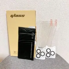 ✿iPhone13 Pro ガラスフィルム (2枚)＋ カメラフィルム(2枚)