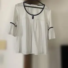 TOMMY HILFIGER ライトグレー Tシャツ サイズ0