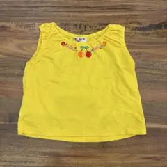 【美品】ミキハウス　ノースリーブ　タンクトップ