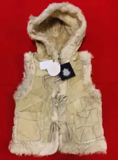 新品Sugar RoseリアルファーベストM TRANS CONTINENTS