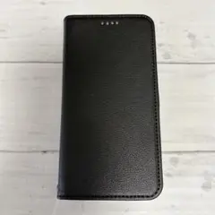 iPhone X ケース 手帳型 iPhone XS ケース カバー ブラック