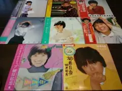榊原郁恵 アルバム8枚セット 全盤帯付き