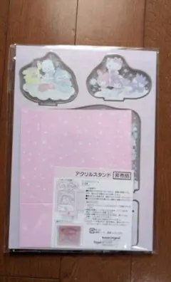 アクリルスタンドとメモ用紙セット