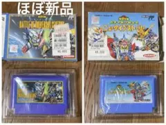 【レアほぼ新品】ファミコン FC ガチャポン戦士4・5【箱説有】