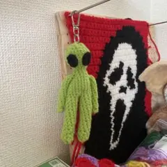 宇宙人キーホルダー⌯>ᴗo⌯ಣ