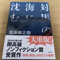 対馬の海に沈む