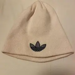 adidas アディダス ニット帽 ピンク S