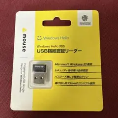 未開封 新品 USB指紋認証リーダー Windows Hello 対応 FP01