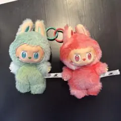 POP MART ぬいぐるみ LABUBU 2体セット