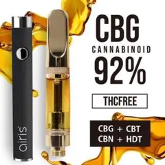 CBG リキッド1ml OGKUSH+VAPEペン cbd