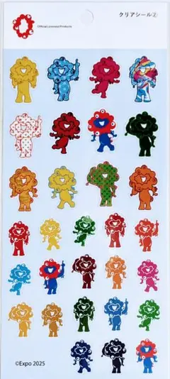 【新品】 ミャクミャク クリアシール EXPO2025（2）