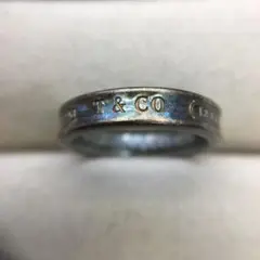 ティファニー リング シルバー925 ケース付き