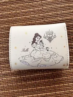 3COINS ディズニープリンセス 三つ折り財布 ベル