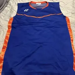 YONEX タンクトップ L 青/オレンジ