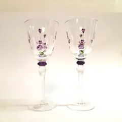 ❇新品未使用❇ PARAD ハンドメイド ワイングラス　２客