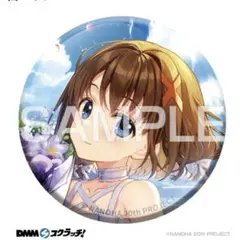 なのは　DMM E賞　はやて　缶バッジ