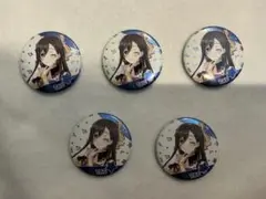 バンドリ 10周年 缶バッジ Poppin’Party 花園たえ 5個セット