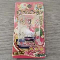 【未開封】ハローキティ　ファスナーマスコット　愛知限定 きしめんバージョン